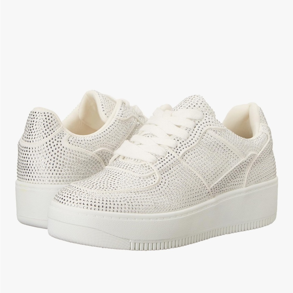 White Rhinestone Sneakers Costume Disco Ball Halloween dress up Call it Spring